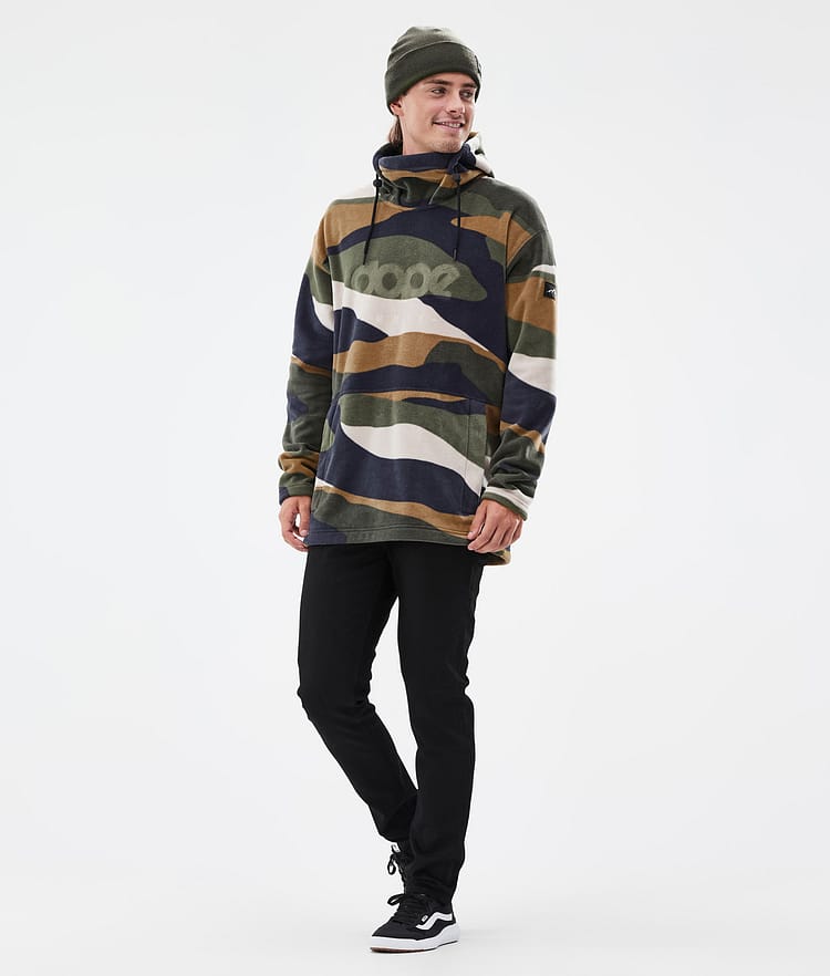 Dope Cozy II Fleecehuppari Miehet Shards Gold Green, Kuva 3 / 7