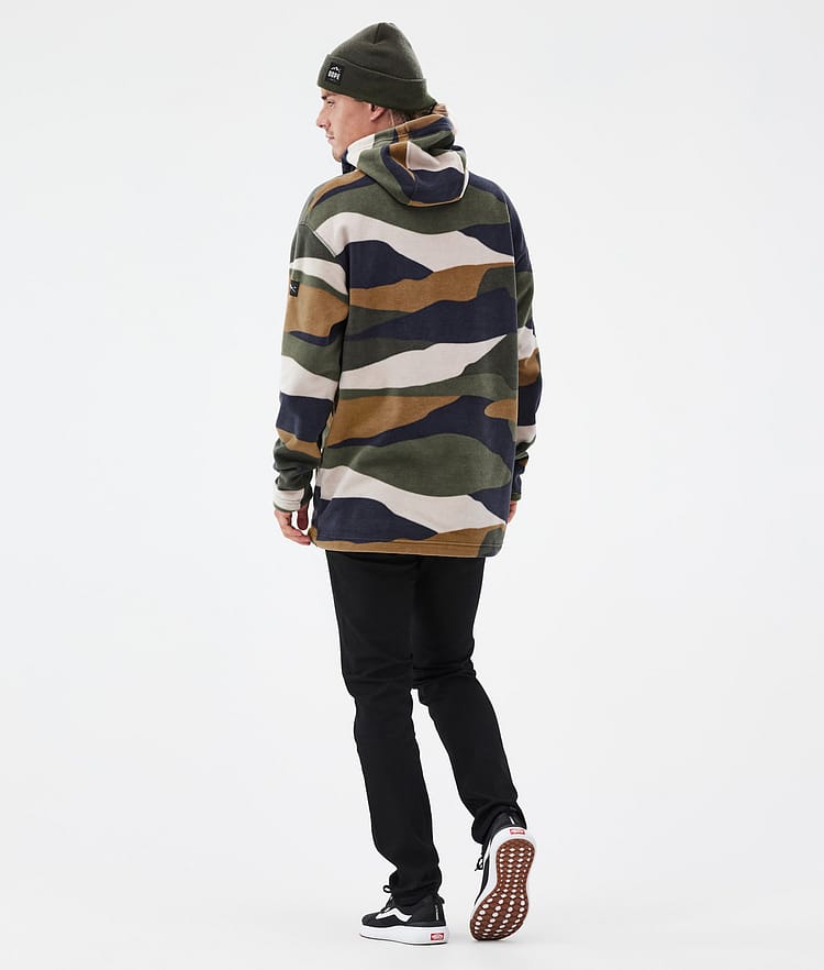 Dope Cozy II Fleecehuppari Miehet Shards Gold Green, Kuva 4 / 7