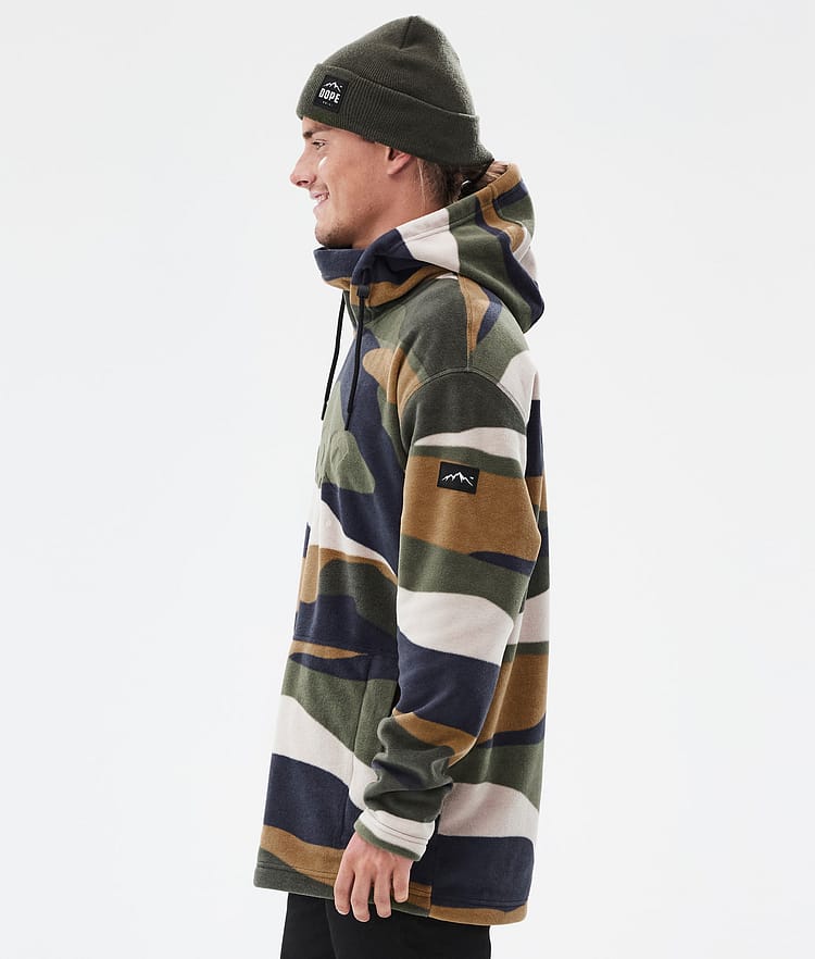 Dope Cozy II Fleecehuppari Miehet Shards Gold Green, Kuva 5 / 7