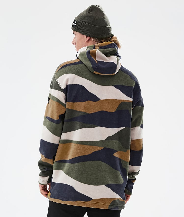 Dope Cozy II Fleecehuppari Miehet Shards Gold Green, Kuva 6 / 7