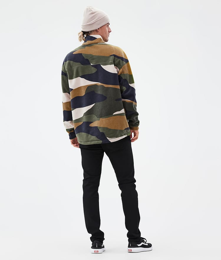 Dope Comfy Fleecepaita Miehet Shards Gold Green, Kuva 4 / 6