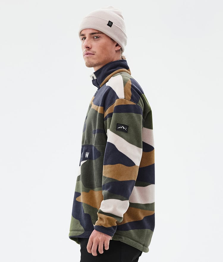 Dope Comfy Fleecepaita Miehet Shards Gold Green, Kuva 5 / 6