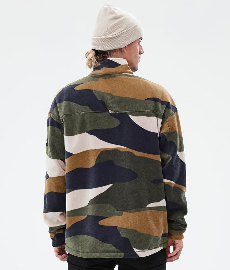 Dope Comfy Fleecepaita Miehet Shards Gold Green, Kuva 6 / 6