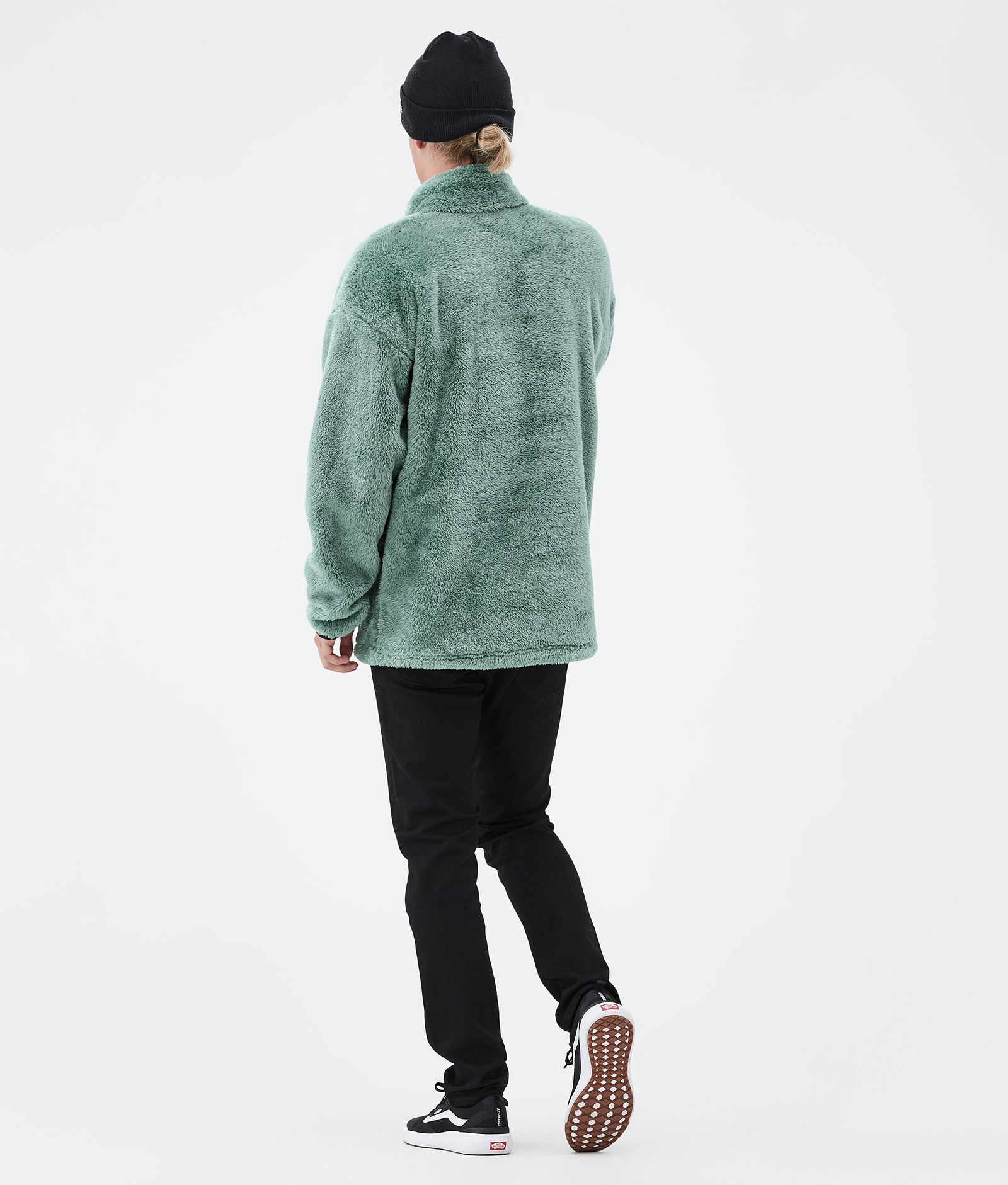 Dope Pile Fleecepaita Miehet Faded Green, Kuva 4 / 7