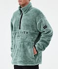 Dope Pile Fleecepaita Miehet Faded Green, Kuva 7 / 7
