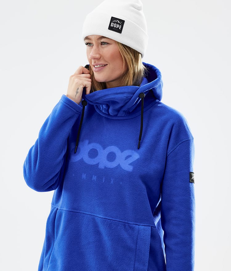 Dope Cozy II W Fleecehuppari Naiset Cobalt Blue