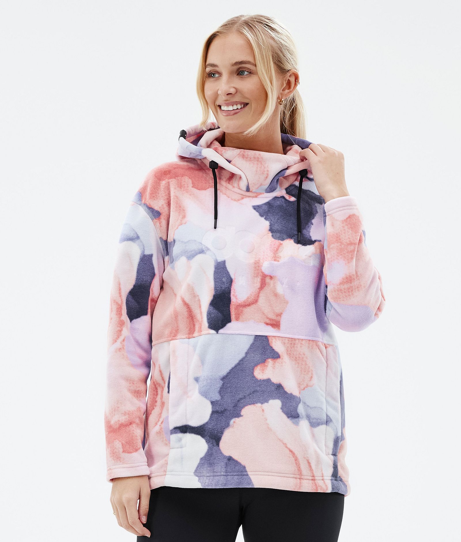 Dope Cozy II W Fleecehuppari Naiset Blot Peach, Kuva 1 / 7