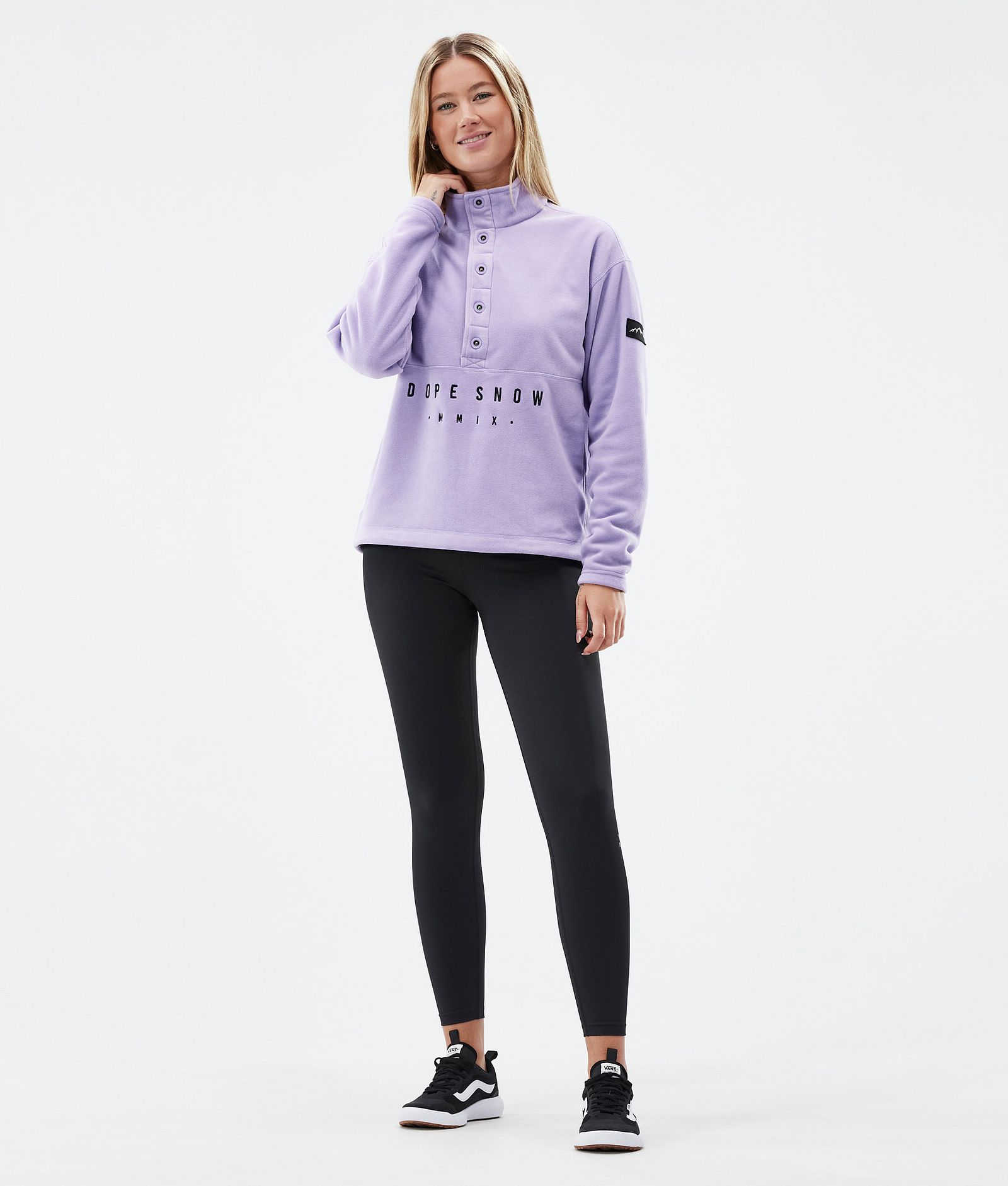 Dope Comfy W Fleecepaita Naiset Faded Violet, Kuva 3 / 6