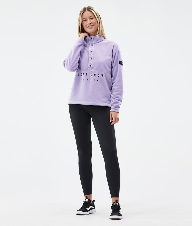Dope Comfy W Fleecepaita Naiset Faded Violet, Kuva 3 / 6