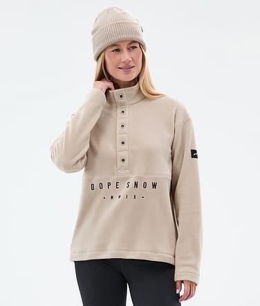 Dope Comfy W Fleecepaita Naiset Sand