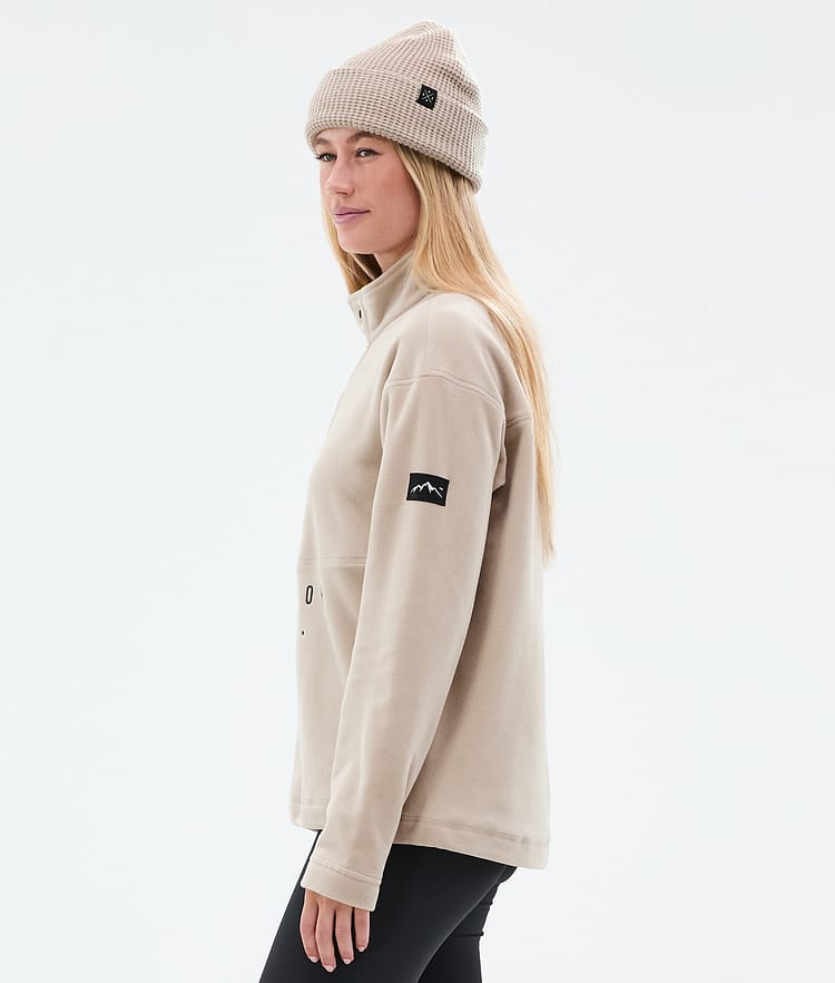 Dope Comfy W Fleecepaita Naiset Sand, Kuva 5 / 6