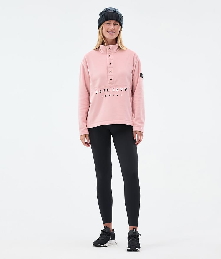 Dope Comfy W Fleecepaita Naiset Soft Pink, Kuva 3 / 6