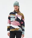 Dope Comfy W Fleecepaita Naiset Shards Gold Muted Pink