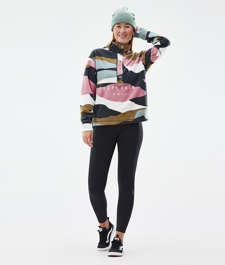 Dope Comfy W Fleecepaita Naiset Shards Gold Muted Pink, Image 3 of 6