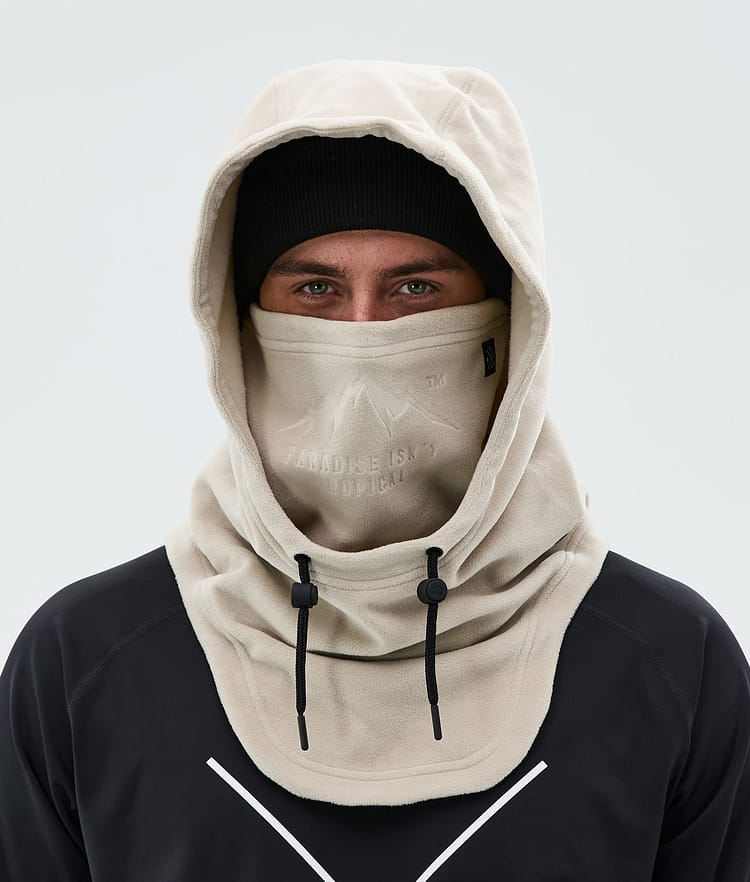 Dope Cozy Hood II Tuubihuivi Sand, Kuva 3 / 4
