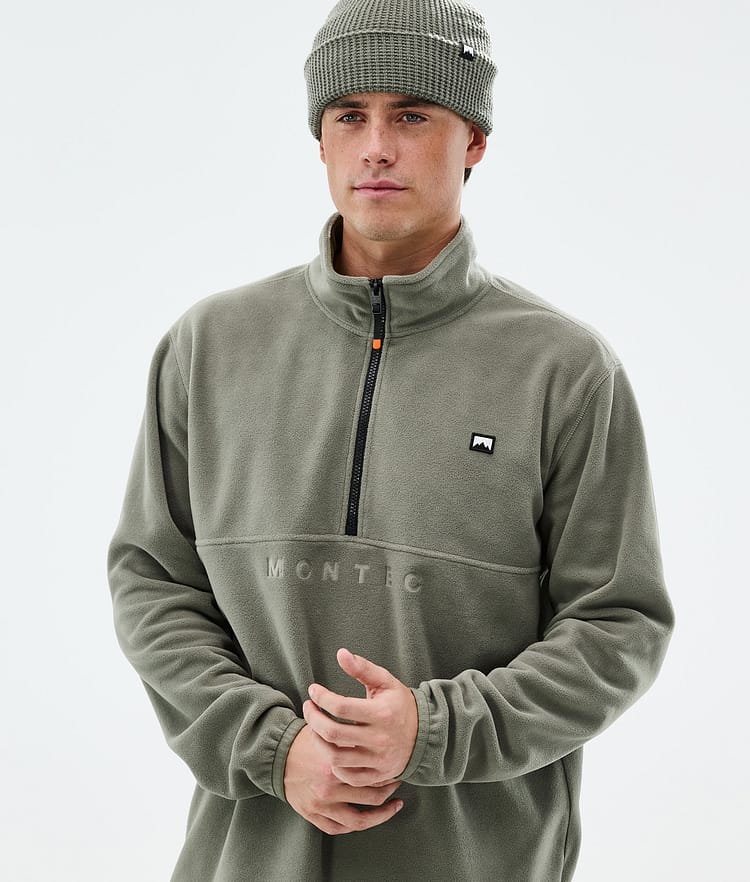Montec Echo Fleecepaita Miehet Greenish, Kuva 2 / 5