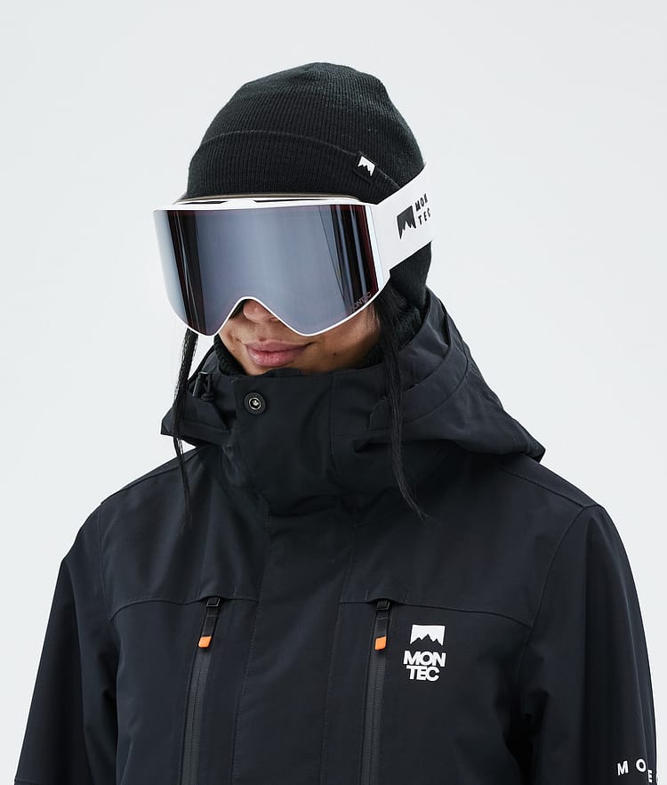 Montec Scope Laskettelulasit White W/White Black Mirror, Kuva 3 / 6