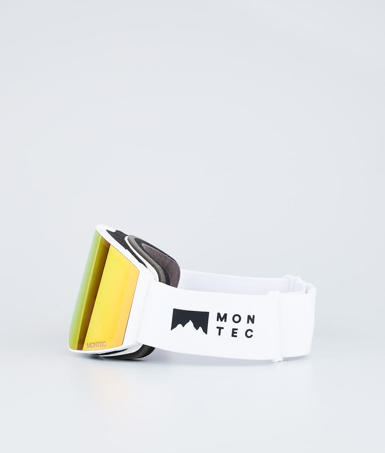 Montec Scope Laskettelulasit White W/White Ruby Red Mirror, Kuva 5 / 6