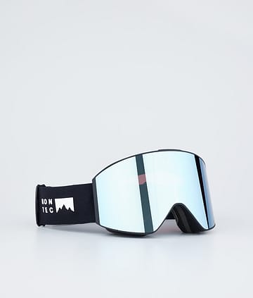 Montec Scope Laskettelulasit Black W/Black Moon Blue Mirror