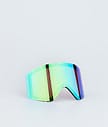 Montec Scope Goggle Lens Linssi Laskettelulaseille Miehet Tourmaline Green Mirror