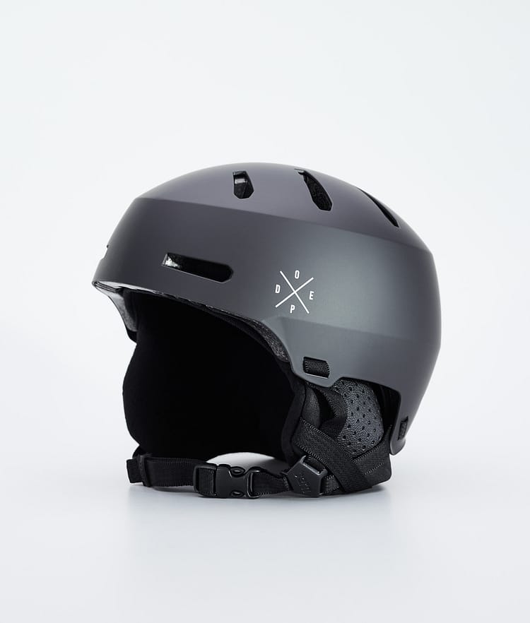 Dope Macon 2.0 Laskettelukypärä X-Up Matte Black w/ Black, Kuva 1 / 8