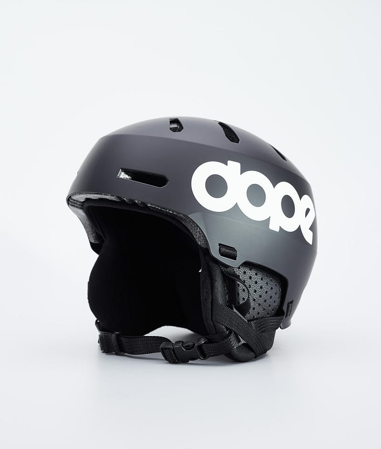 Dope Macon 2.0 Laskettelukypärä Classic Matte Black w/ Black