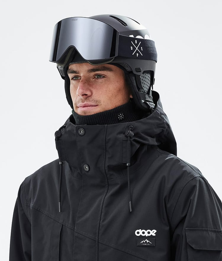 Dope Macon 2.0 Laskettelukypärä Classic Matte Black w/ Black, Kuva 7 / 8