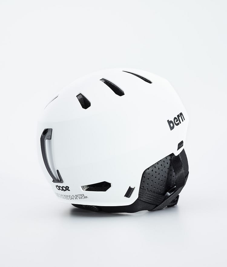 Dope Macon 2.0 Laskettelukypärä Classic Matte White w/ Black, Kuva 3 / 8