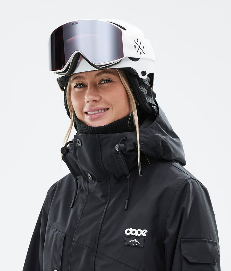 Dope Macon 2.0 Laskettelukypärä Classic Matte White w/ Black, Kuva 5 / 8