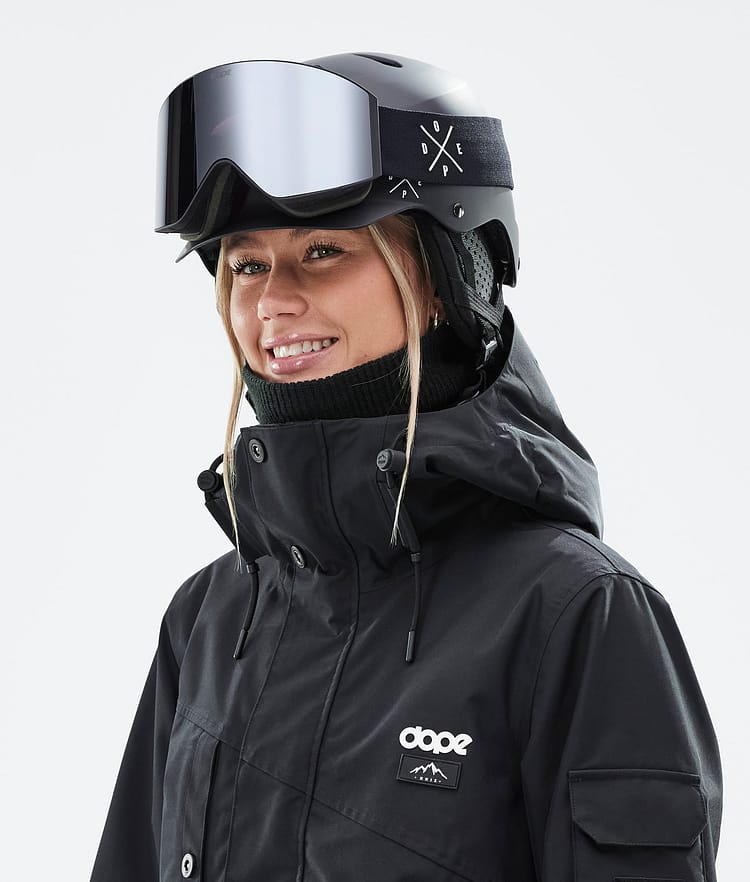 Dope Watts Classic Laskettelukypärä X-Up Matte Black, Kuva 7 / 8