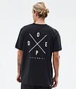 Dope Standard T-paita Miehet 2X-Up Black