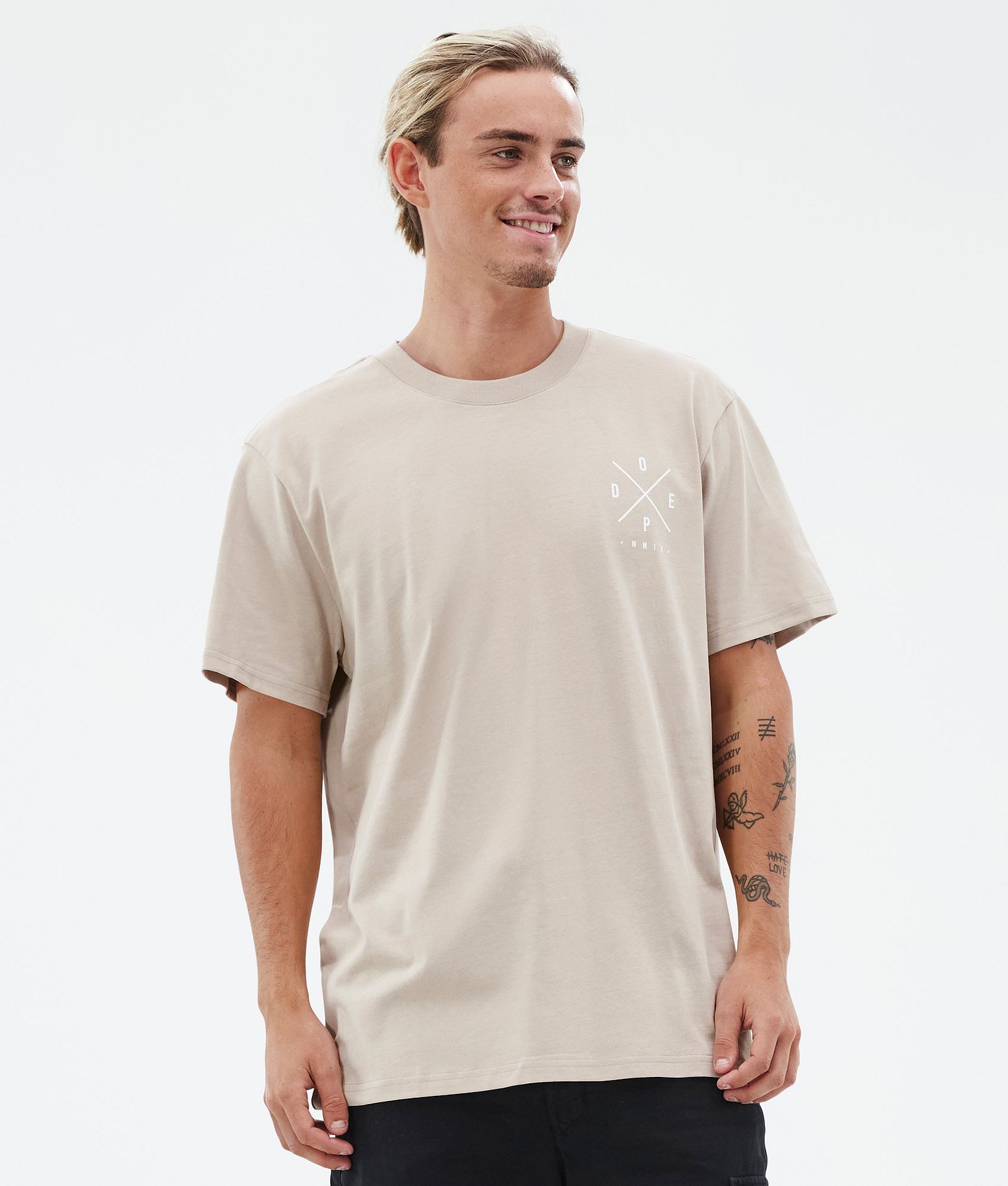 Dope Standard T-paita Miehet 2X-Up Sand, Kuva 2 / 5