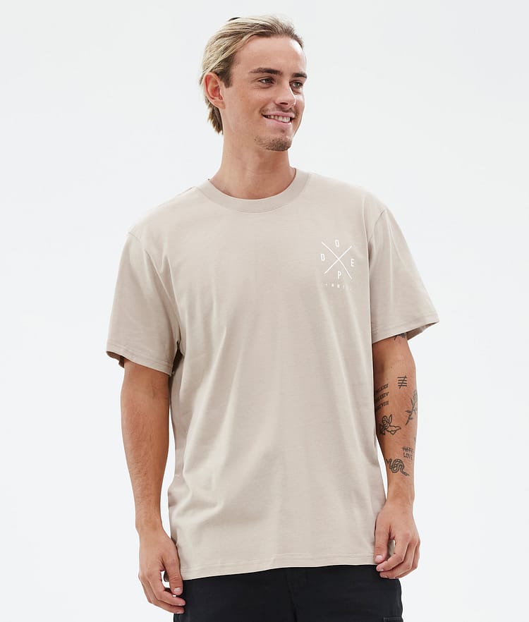 Dope Standard T-paita Miehet 2X-Up Sand, Kuva 2 / 5