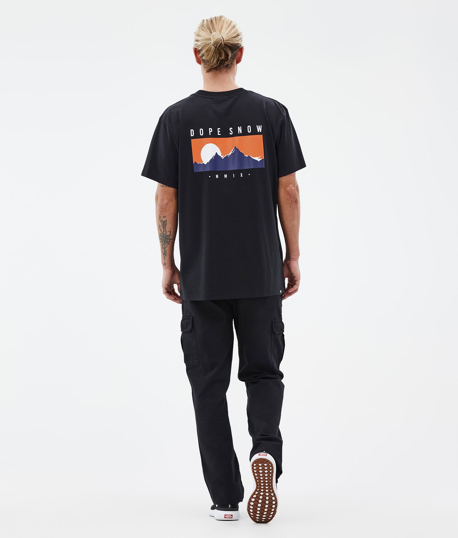 Dope Standard T-paita Miehet Silhouette Black, Kuva 4 / 5