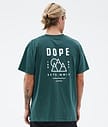 Dope Standard T-paita Miehet Summit Bottle Green