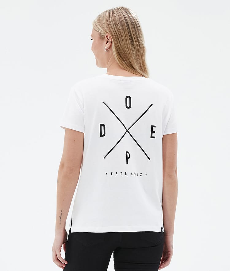 Dope Standard W T-paita Naiset 2X-Up White, Kuva 2 / 6