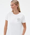 Dope Standard W T-paita Naiset 2X-Up White, Kuva 3 / 6