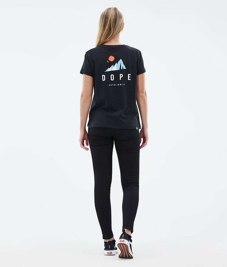 Dope Standard W T-paita Naiset Ice Black, Kuva 4 / 6