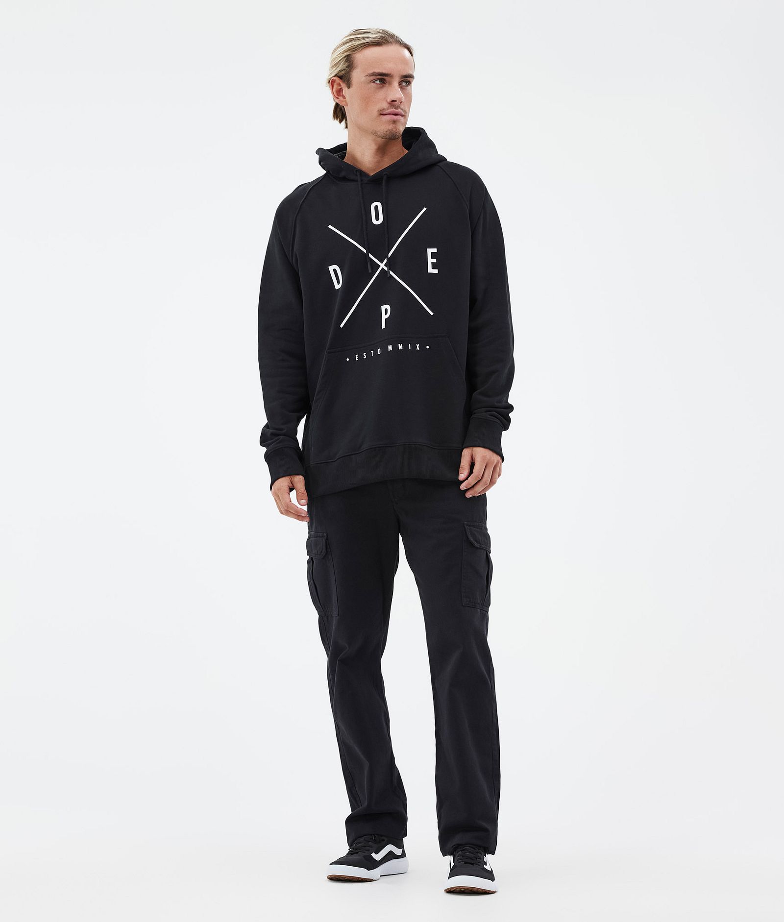 Dope Common Huppari Miehet 2X-Up Black, Kuva 3 / 6