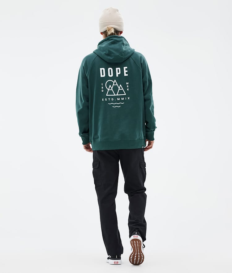 Dope Common Huppari Miehet Summit Bottle Green