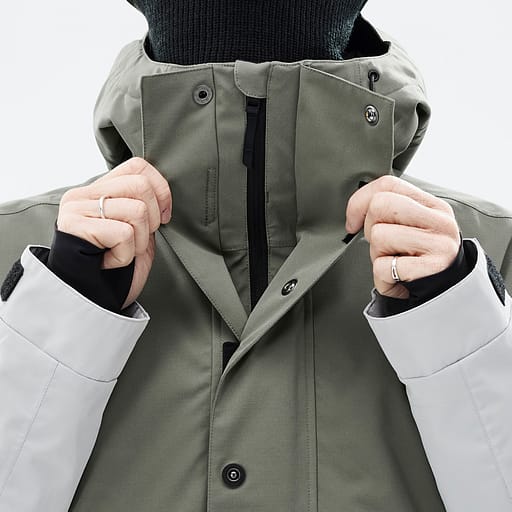 Puolipitkä vetoketju tuplaläpillä Tuotteen pääkuva,