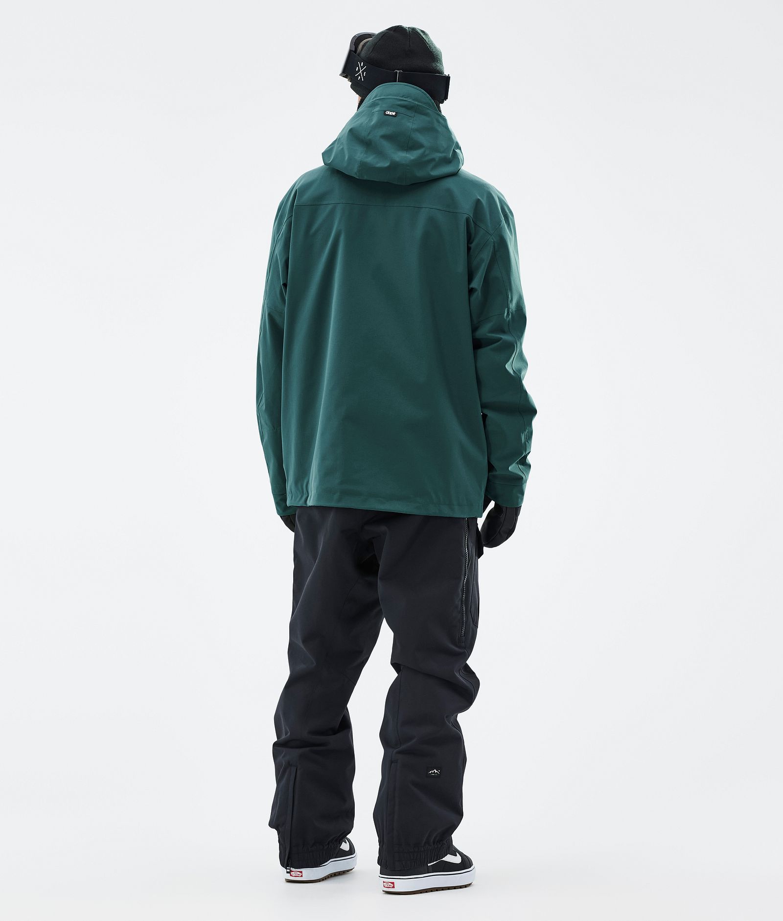 Dope Zenith Lumilautailutakki Miehet Bottle Green, Kuva 4 / 10