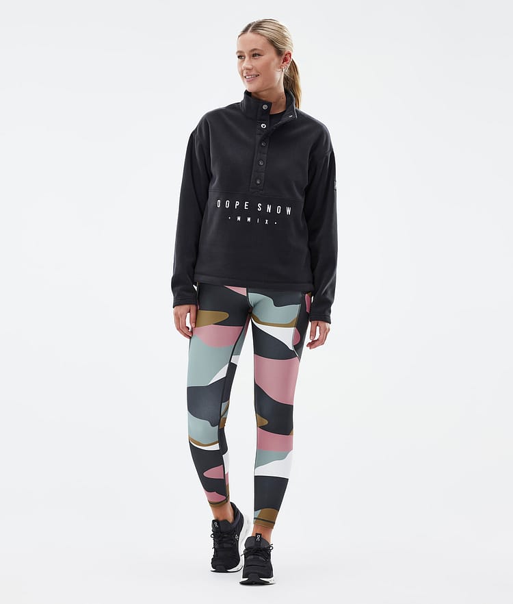 Dope Lofty Tech Leggingsit Naiset Shards Gold Muted Pink, Kuva 3 / 8