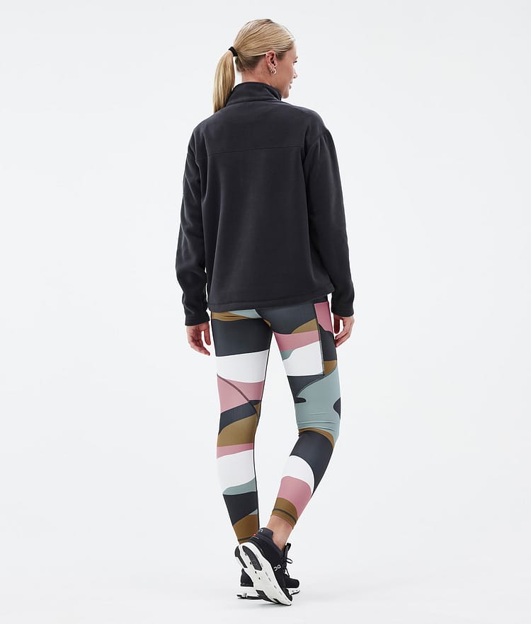 Dope Lofty Tech Leggingsit Naiset Shards Gold Muted Pink, Kuva 4 / 8