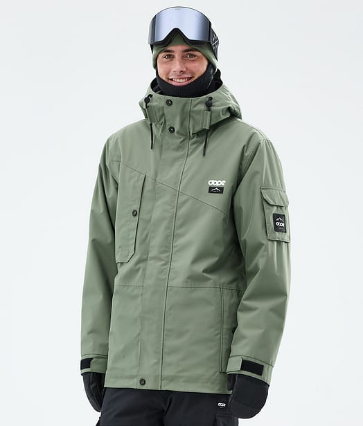 Dope Adept Lumilautailutakki Miehet Moss Green