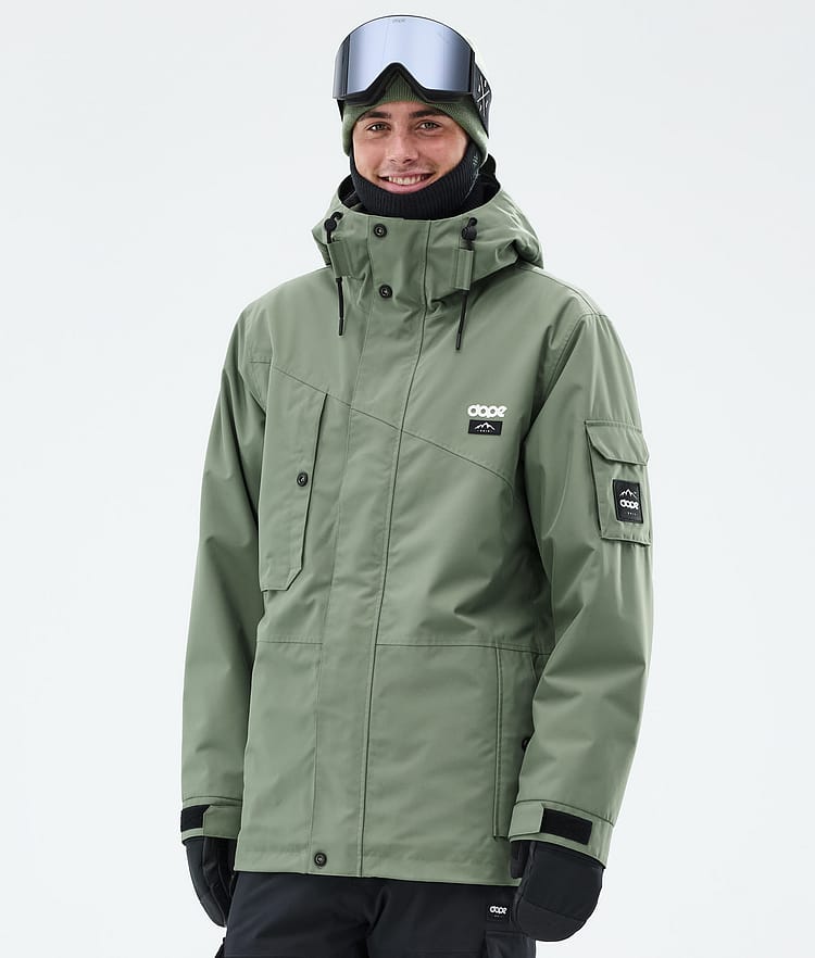 Dope Adept Lumilautailutakki Miehet Moss Green Renewed, Kuva 1 / 10