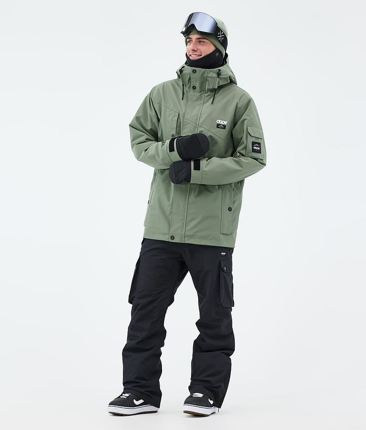 Dope Adept Lumilautailutakki Miehet Moss Green Renewed, Kuva 3 / 10