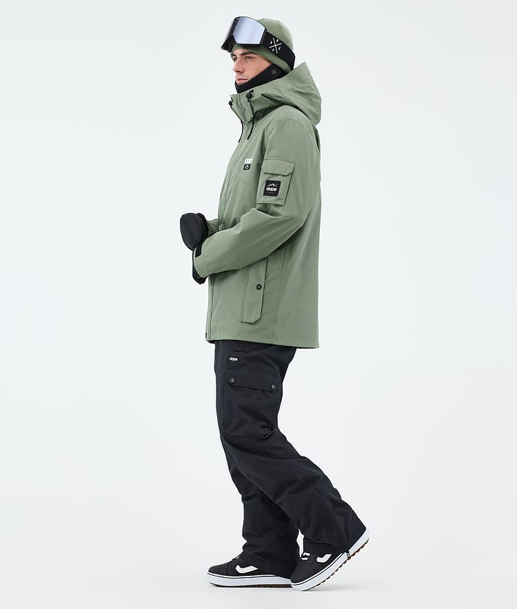 Dope Adept Lumilautailutakki Miehet Moss Green Renewed, Kuva 4 / 10