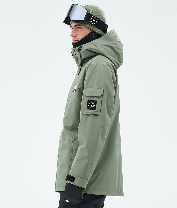 Dope Adept Lumilautailutakki Miehet Moss Green Renewed, Kuva 6 / 10