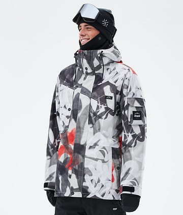 Dope Adept Lumilautailutakki Spray Black Red